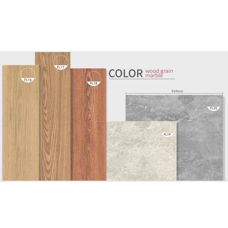 Sound dampening Flooring used for Home Floor Decoration 10PC/BOX