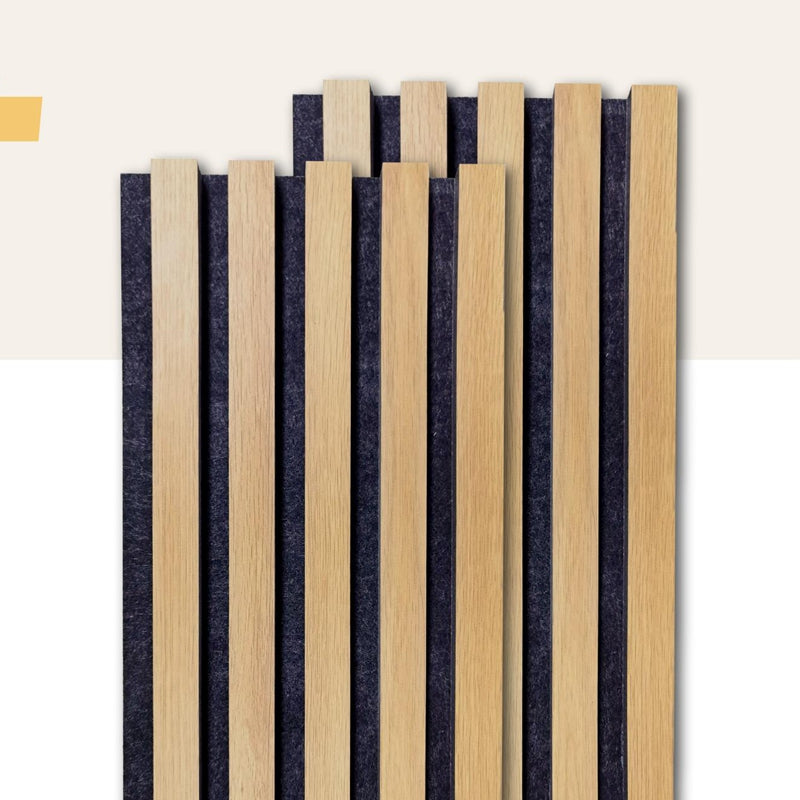 PET Acoustic Slat Wall Panel Fireproofing Sound Absorbing Board Sound Absorption