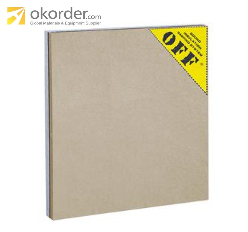 G18 composite damping sound insulation board