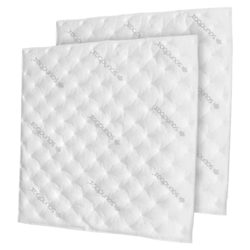 Acoustic Fiber Wool Soundproofing Material Polyester Fiber Sound Absorption Board MP24-20 Byer