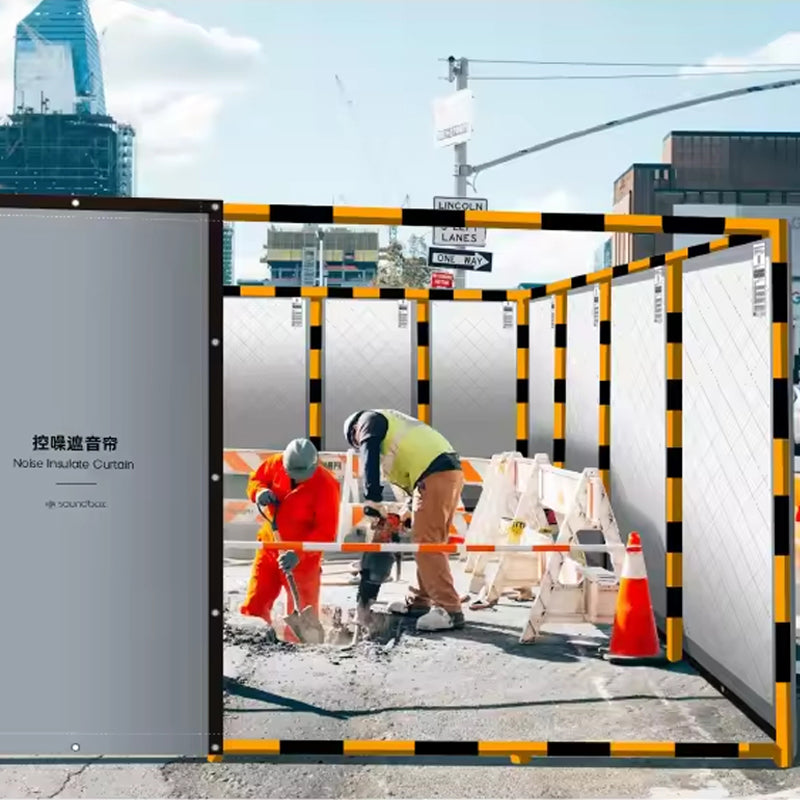 Residential Noise Insulate Curtain Highway Sound Barrier Wall Noise-proof Acoustic Wall Barrier Blanket