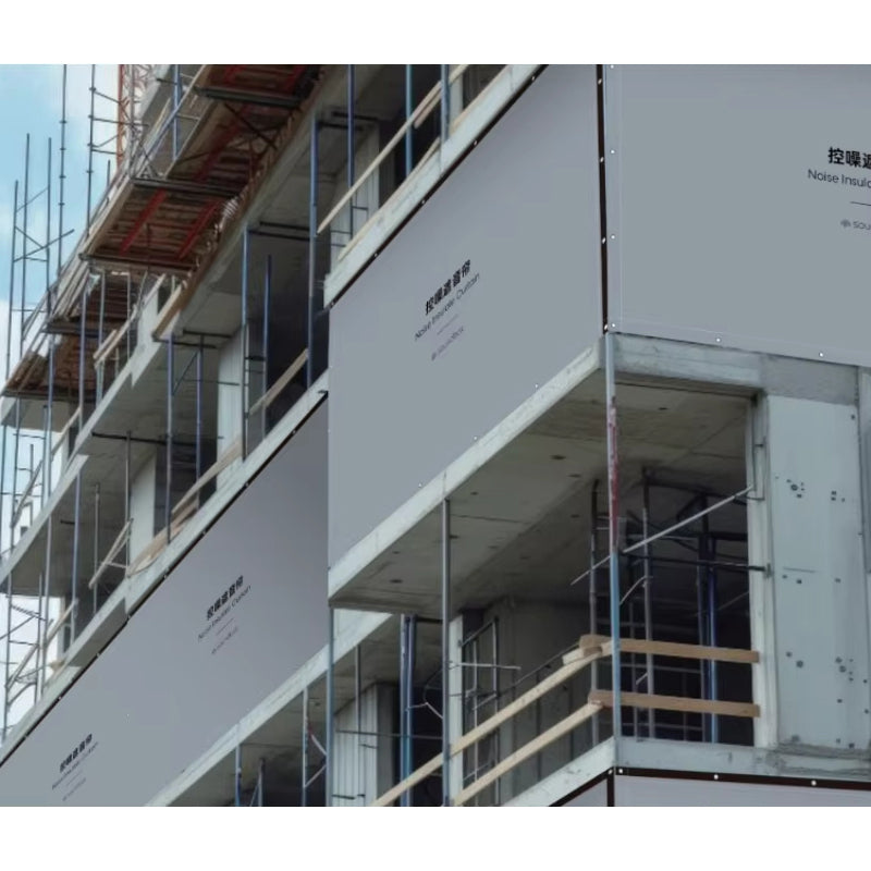Residential Noise Insulate Curtain Highway Sound Barrier Wall Noise-proof Acoustic Wall Barrier Blanket